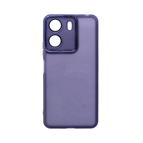 Transparent Silicone Case with Camera shield for Xiaomi Redmi 13C 4G/Poco C65 Black